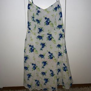 Flower print sundress